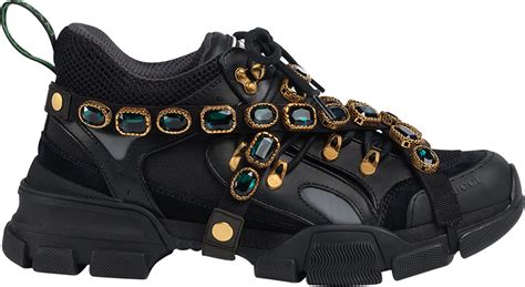 gucci flashtrek black|gucci flashtrek with crystals white.